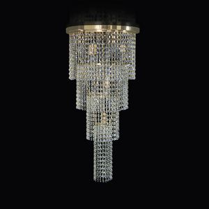 Stratus PL4100-4085-K, Decorative ceiling lamp in crystal for hotels
