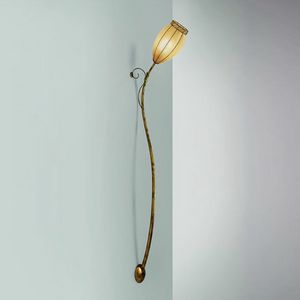 Tulipano Mb237-180, Wall lamp with tulip-shaped diffuser