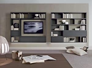 505 2011 edition, Living room furniture, TV stand, bookcase, high design