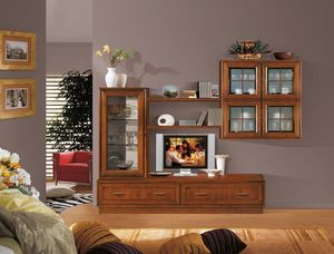 Art. 944, Wooden equipped wall for living room