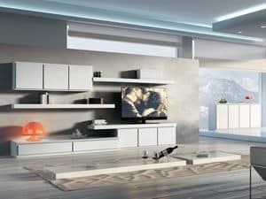 Giorno Sistemi 09, Set of modular furniture for modern stays