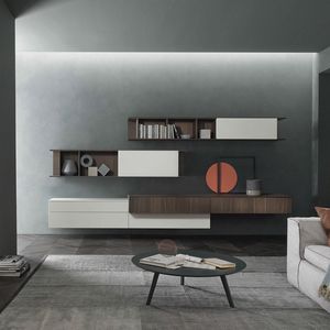 Lampo L5C15, Equipped wall for living room