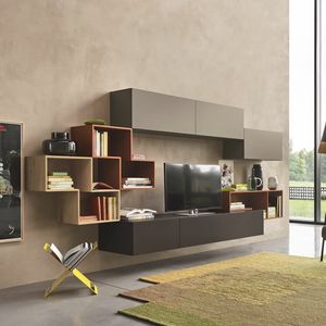 Lampo L5C23, Modular wall for the living area