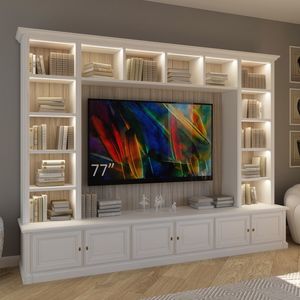 Mozart MOZART8988, Living room furniture with LED lights, custom-made