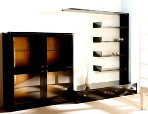 Telaro N.4279, Modular multi-functional furniture, for elegant stays
