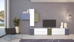 Tetris T104, Modular system of living area furniture