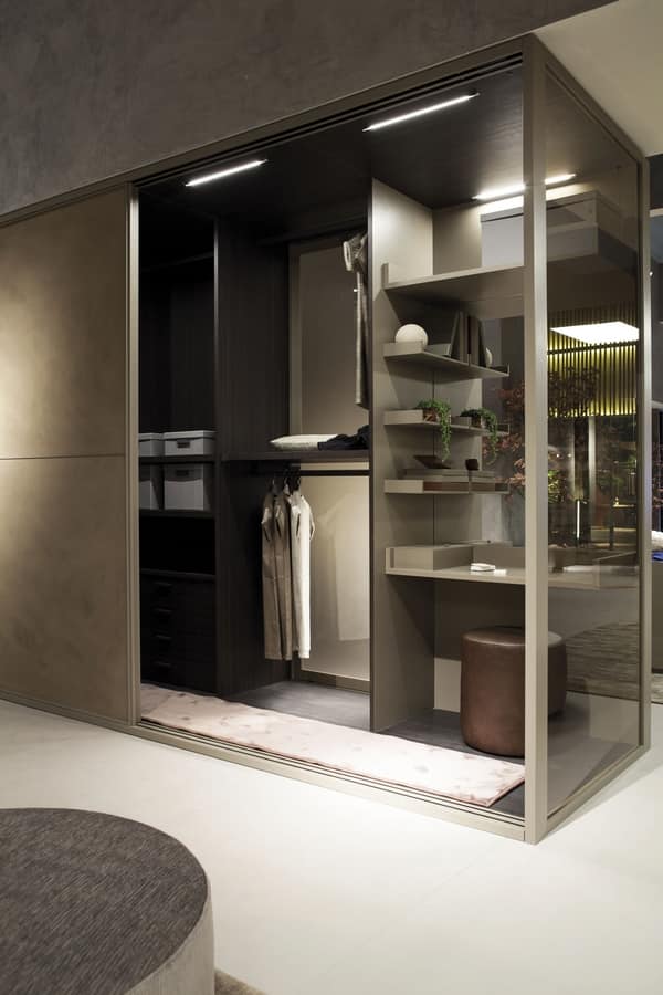 Walk In Mobilier Customizable cabinet with dressing table | IDFdesign