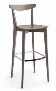 Eva-SGA, Contemporary stool in wood