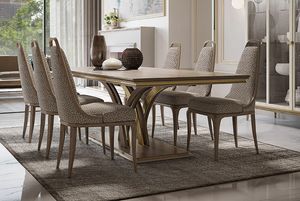 Alexander Art. A06, Luxurious rectangular dining table