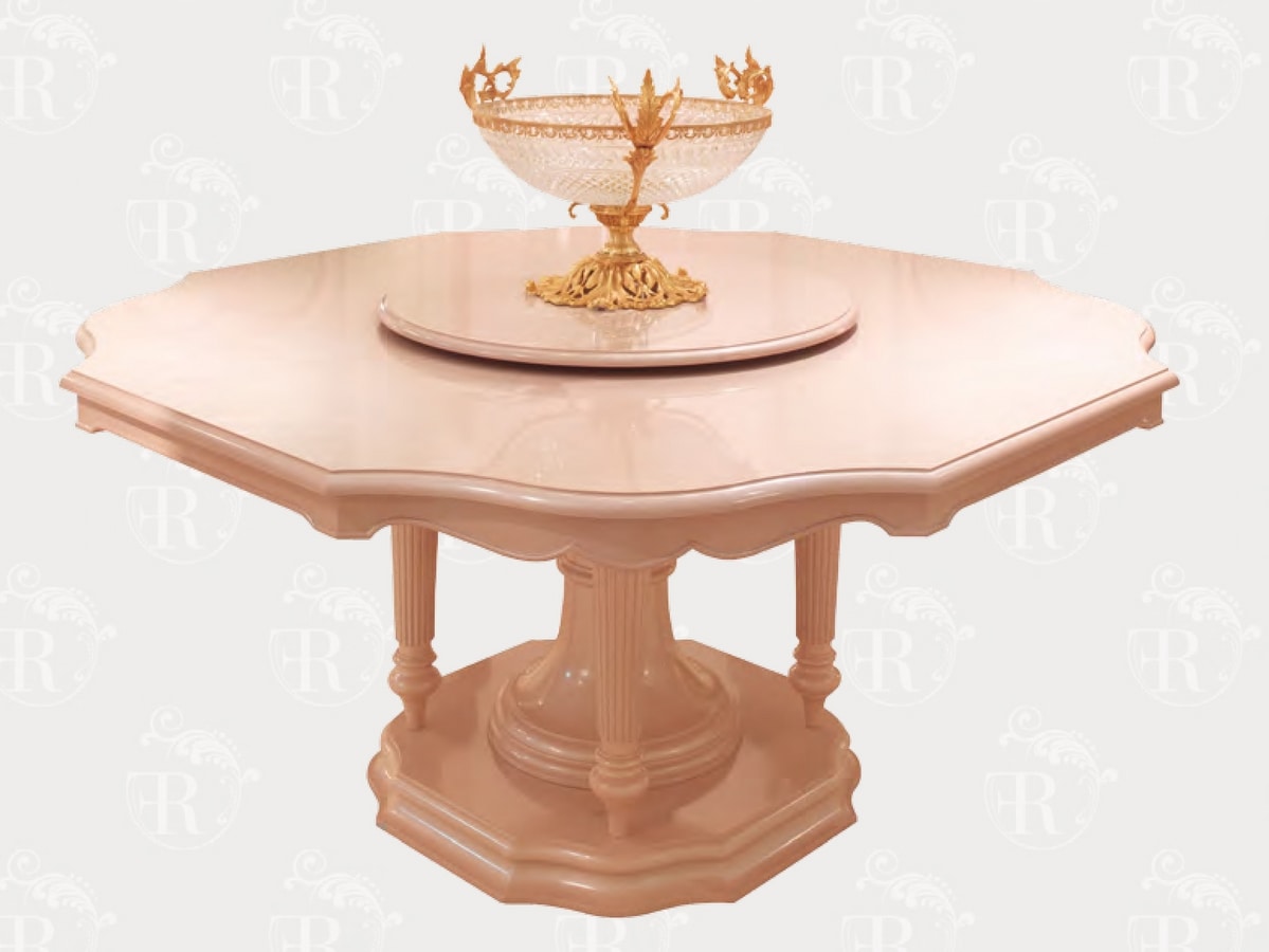 Art. C320, Lacquered table with lazy susan