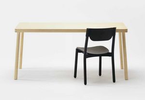 Nico table, Solid ash wood table