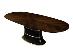 Victor Art. V06, Dining table with oval top