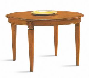 Villa Borghese dining table 3375, Directoire style dining table