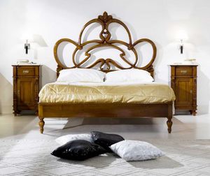 Anthea bed, Walnut bed
