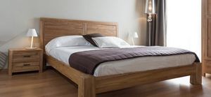 Bed Golan, Ethnic bed in teak wood