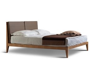 Felice 2890, Bed with slatted headboard and removable cushions