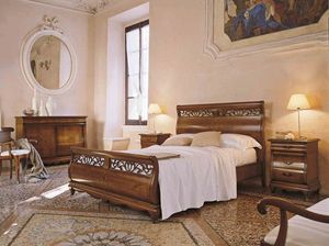 Fenice bed, Traditional style bed