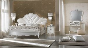 Giulietta Art. 3302 - 3304, Bed with classic lines