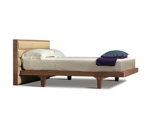 Malib 2894/F, Bed with upholstered headboard