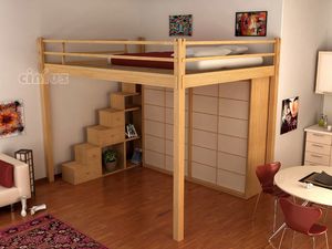 Yen, Mezzanine bed with fixed height