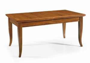 Art. 55, Wooden table with extending top