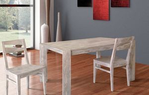 Art. 654, Wooden table with two internal extensions