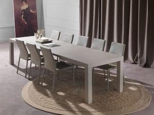 Art. 697 Fusion, Extendable dining table for up to 12 places