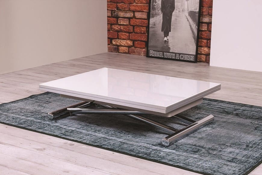 Coffee Table Convertible In Dining, Coffee Table Converts To Dining