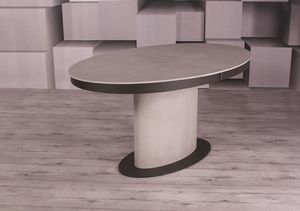 Dione, Extendable oval dining table