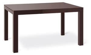 NOA, Extendable table in beech wood, for restaurants