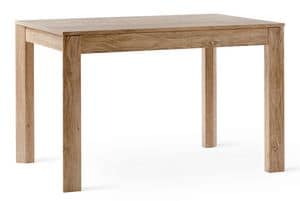 SABA 110, Extending table in oak, for classic and modern environments