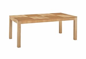Scacchi 5771, Extendable wooden table