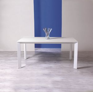 Teorema, Extendable table in metal and wood