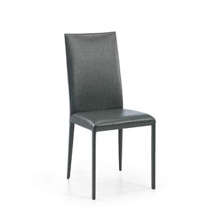 Jury high, Chair with high back, tapered back legs, for hotel
