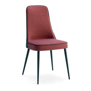 Karina 2, Wooden chair with high padded back
