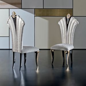 Mikado MK153, Chair with real Python leather applications