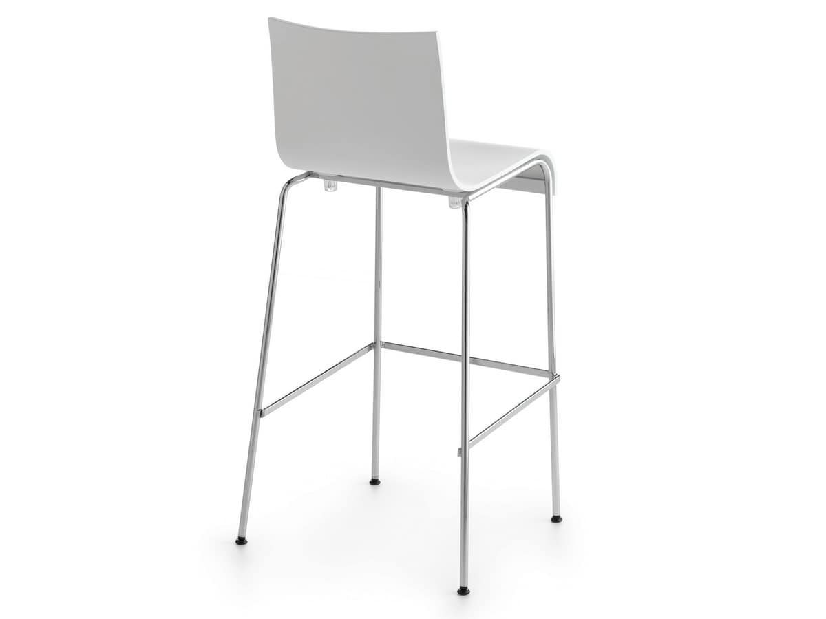 Asia 65-73-82 VS, Stackable stool without armrests