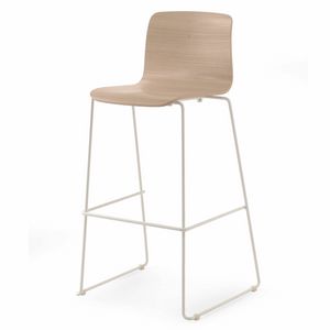 Bebo SL 65/78, High stool in sled plywood