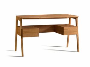 Eugenio 5080, Wooden desk with octagonal top