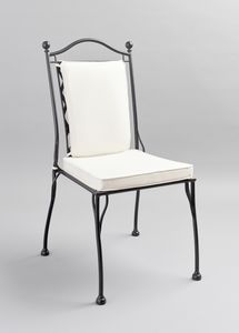 ROMBI GF4002CH-IMP, Stackable wrought iron chair