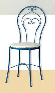 S.5490/4, Classic wrought iron chair
