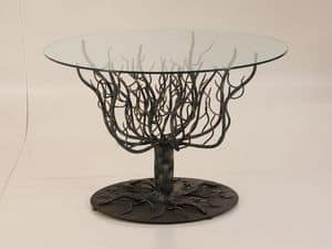 Arbore, Table with structure with tree branches, wrought iron, outdoor