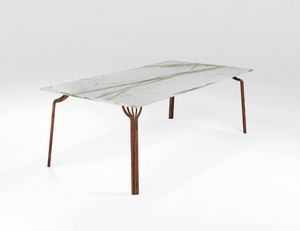 Ming rettangolare, Rectangular kitchen table