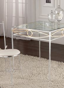T. 8030/4, Square wrought iron table