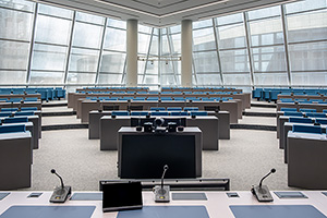 Room 1 of the Council of Europe - Strasbourg