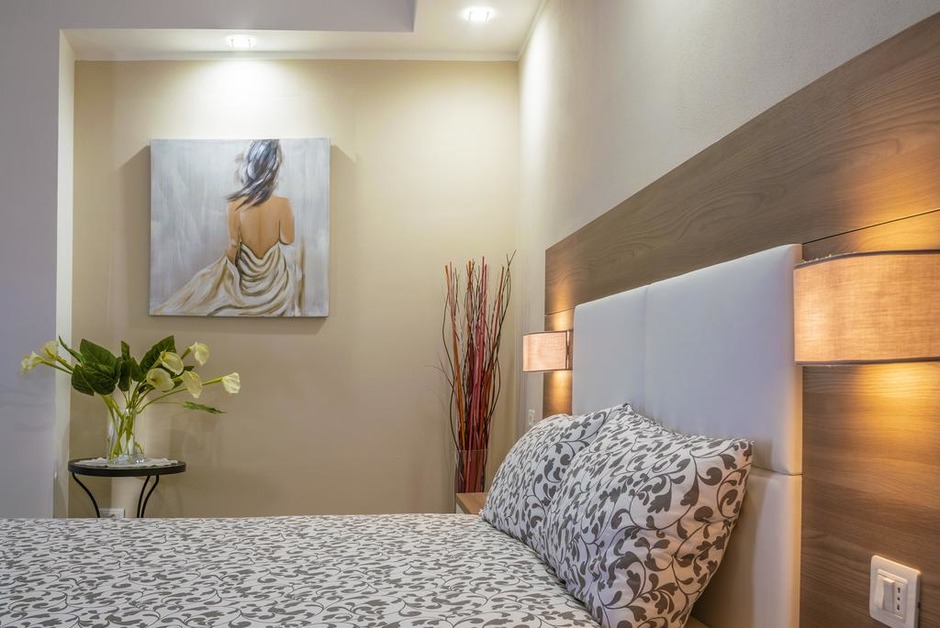 B&B bed headboard in Maranello