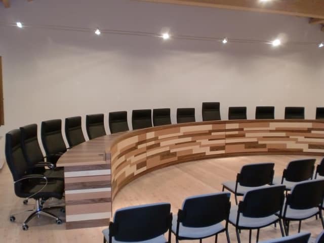 The conference room of the Municipality of Gaiarine