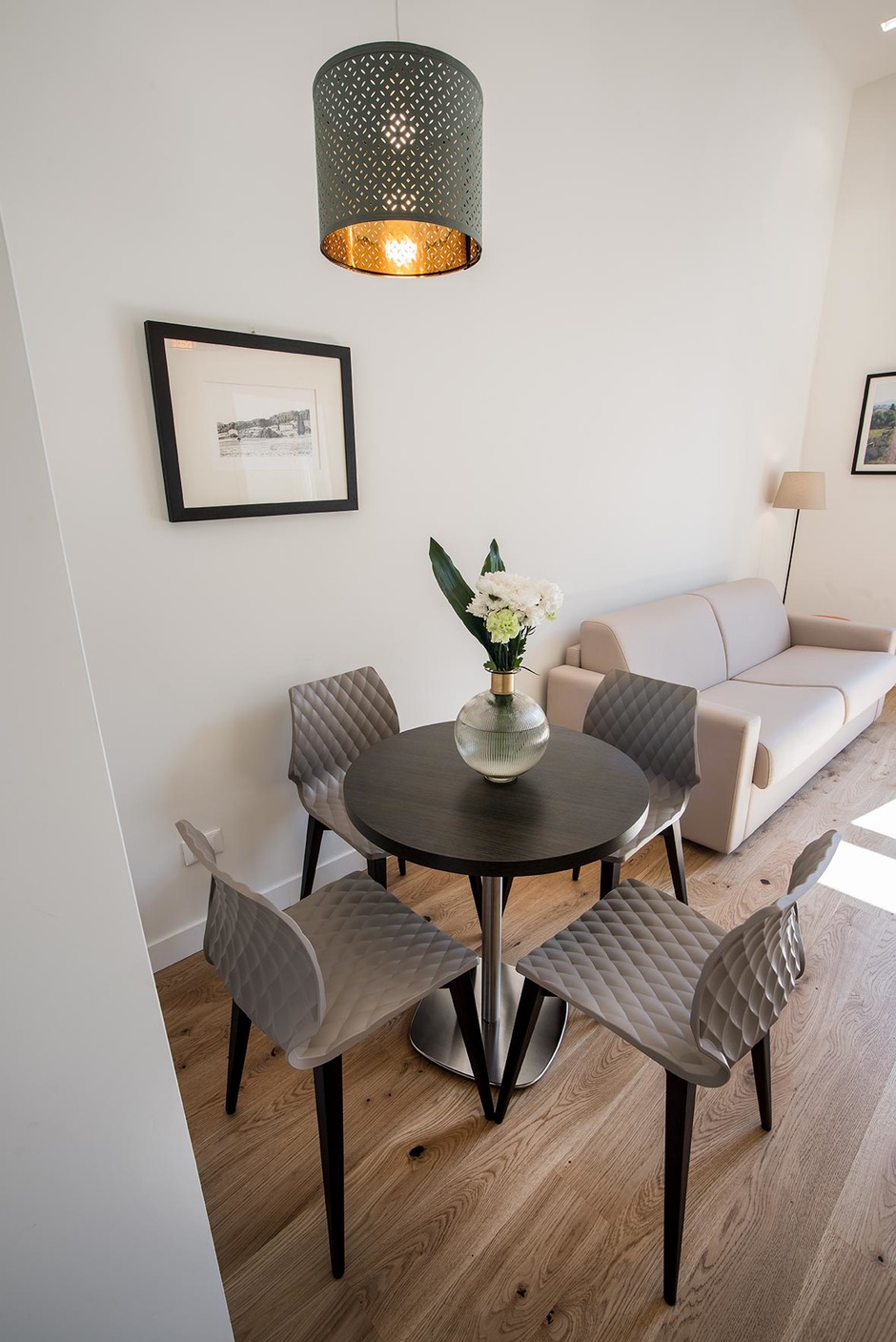 Project for furnishing a holiday apartment
