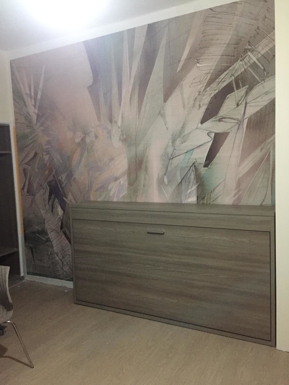 Hotel room furniture in Bologna, Italy