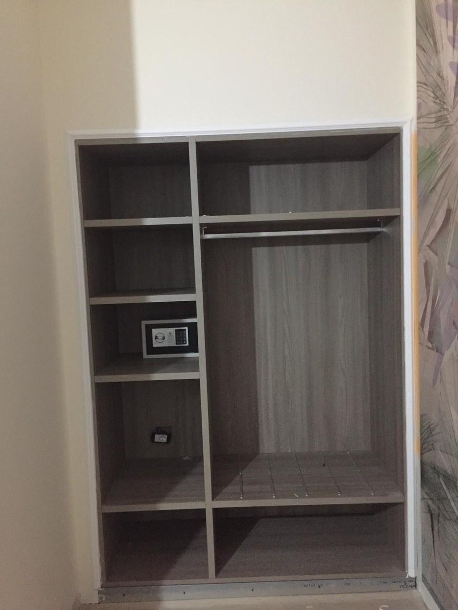 Hotel room furniture in Bologna, Italy